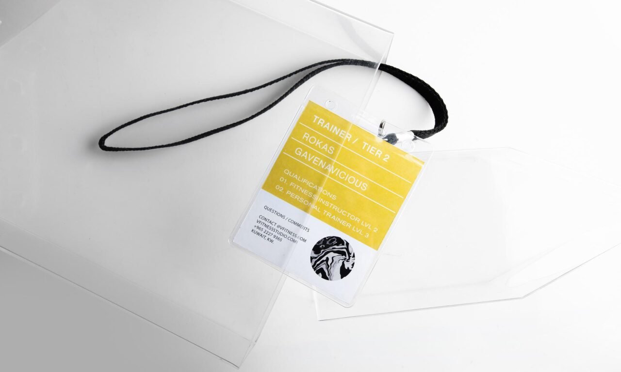 Fitness Trainer UI Card